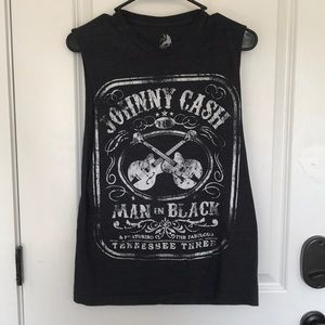Johnny Cash t-shirt (sleeveless)